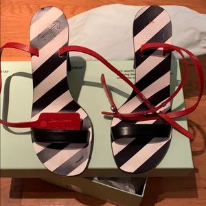 ❤️⚫️Virgil Abloh OFF WHITE Sandals❤️⚫️